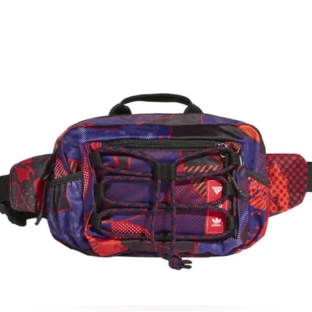 Adidas Originals Japan Waist Bag Fanny Pack Red and Purple Belt Bag